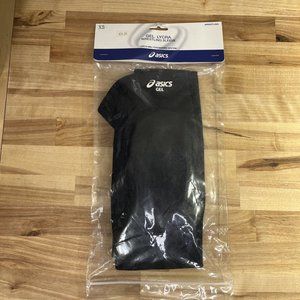 Asics GEL Lycra Wrestling Sleeves Adult Size XS Black Sport Sleeve Extra Small
